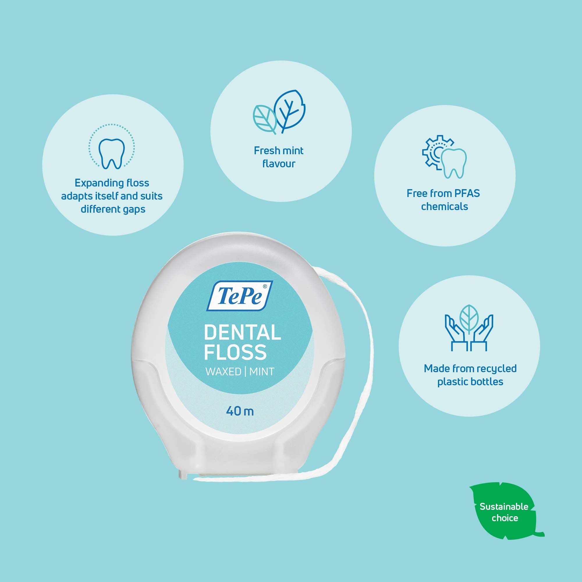 TePe® Dental Floss (Dispenser Box)