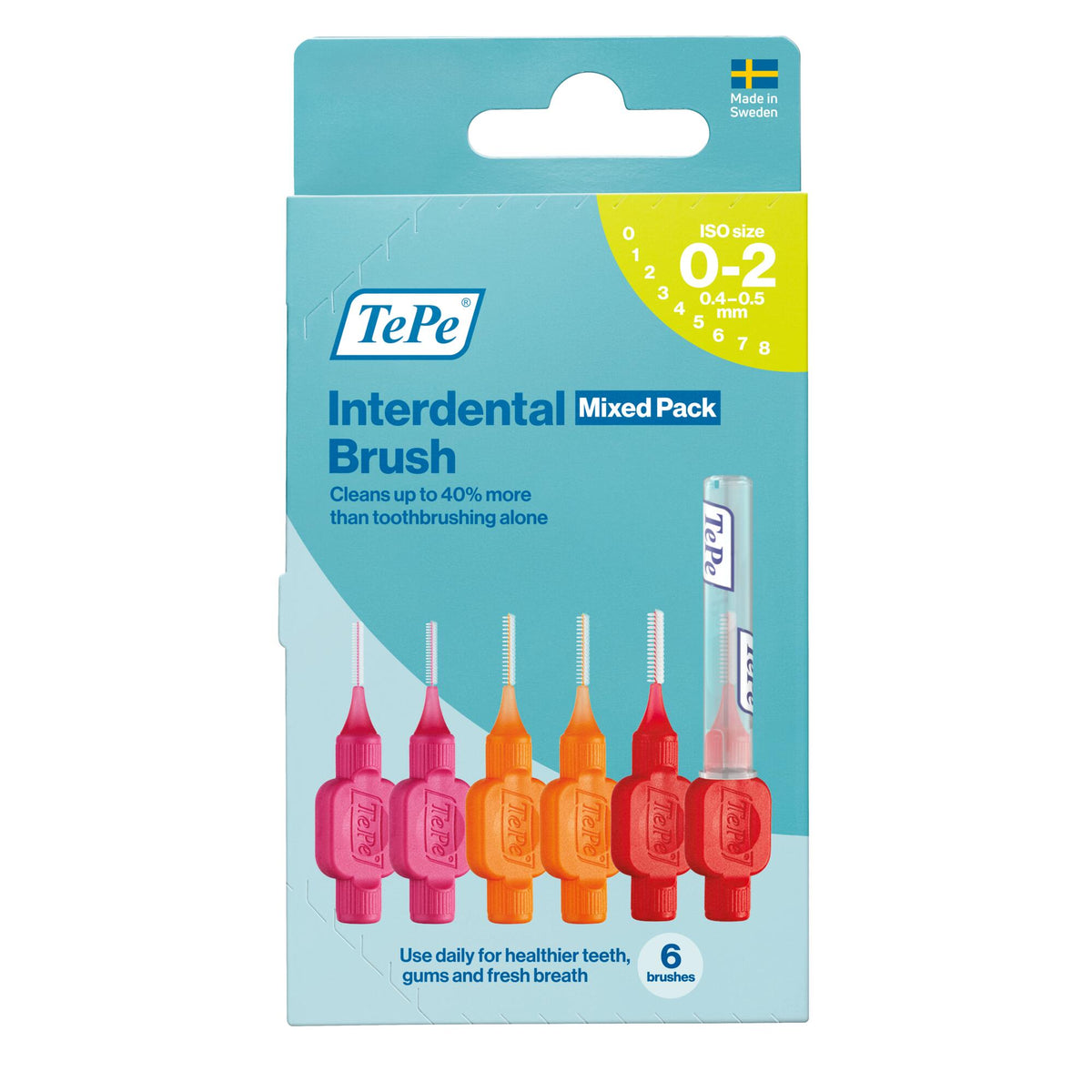 TePe® Interdental Brush Original (Mixed Carton Packs)