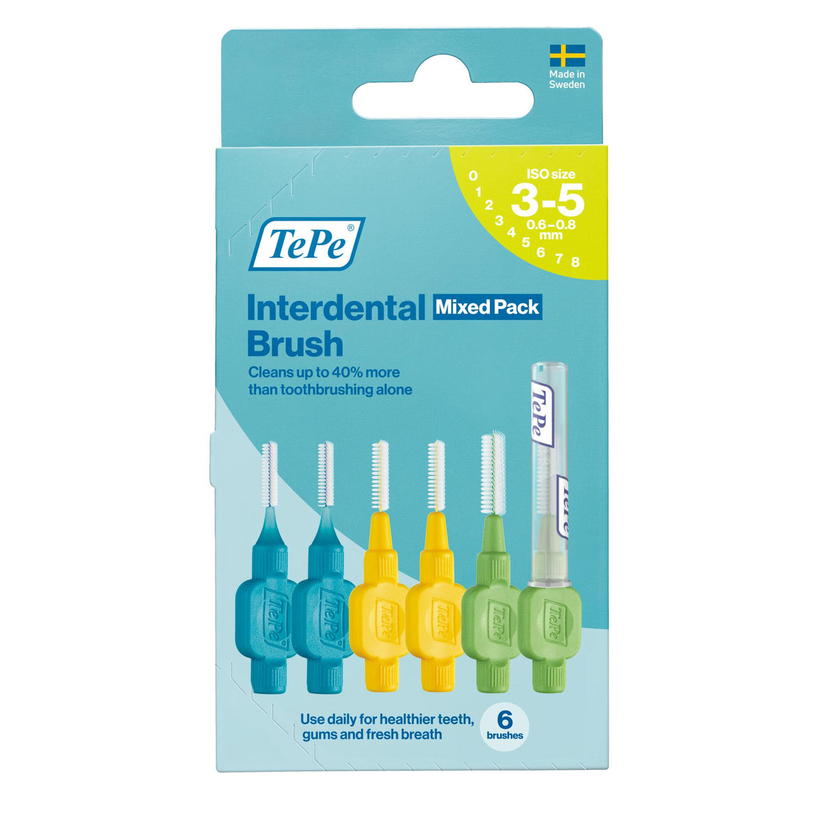 TePe® Interdental Brush Original (Mixed Carton Packs)