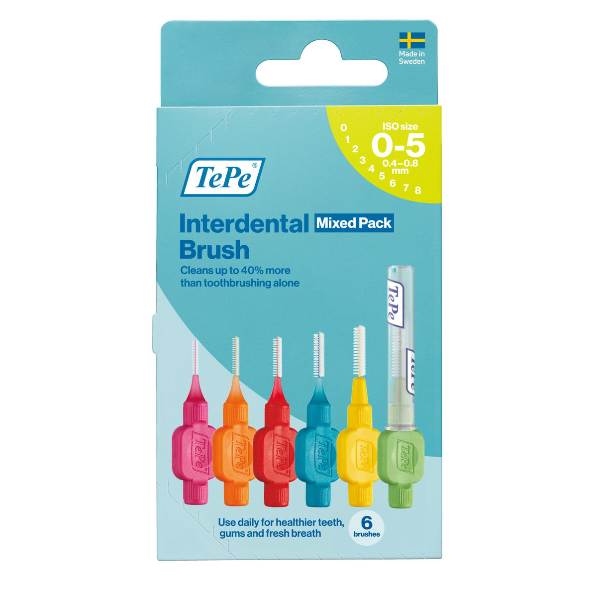 TePe® Interdental Brush Original (Mixed Carton Packs)